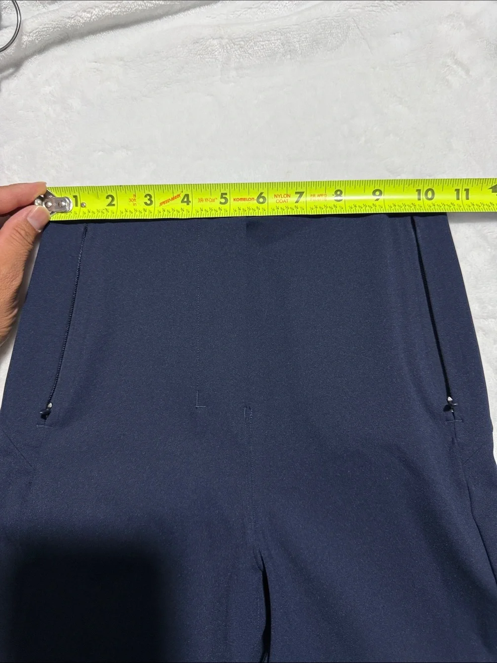 lululemon athletica smooth-fit pull-on high-rise pants color navy